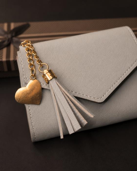 Compact Trifold Wallet for Women