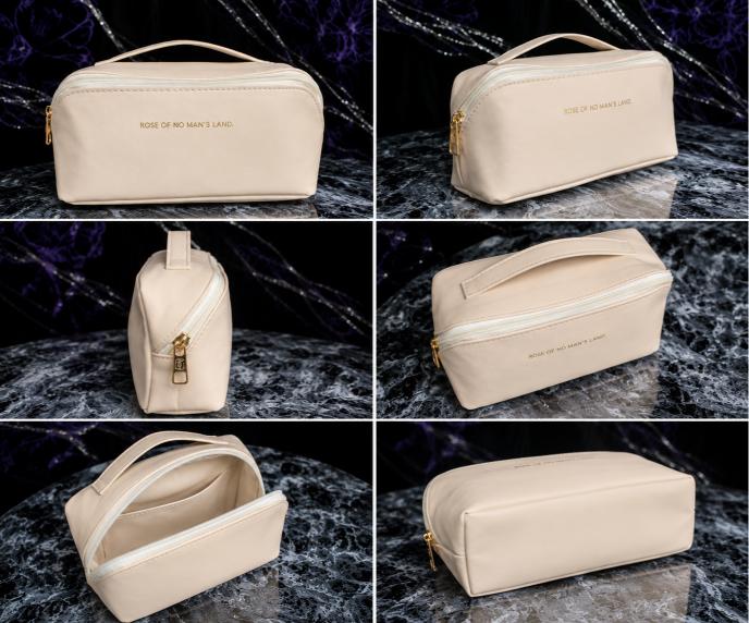 Large Double-Layer Cosmetic Bag