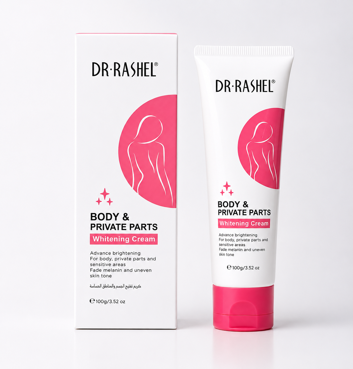 Dr Rashel Body & Private Parts Whitening Cream 100ml | Wear & Care