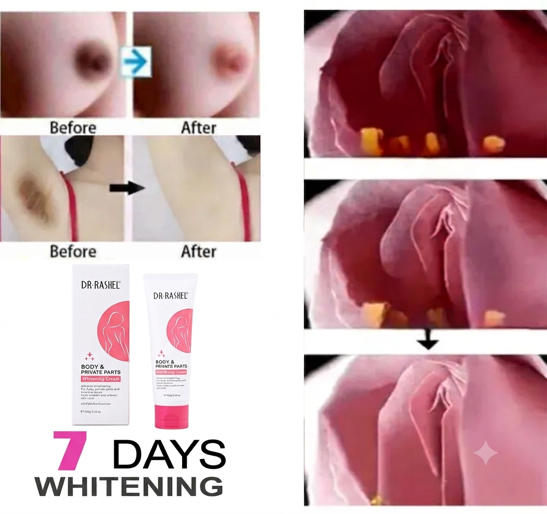 Dr Rashel Body & Private Parts Whitening Cream 100ml | Wear & Care