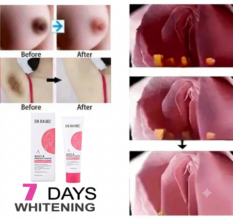 Dr Rashel Body & Private Parts Whitening Cream 100ml | Wear & Care