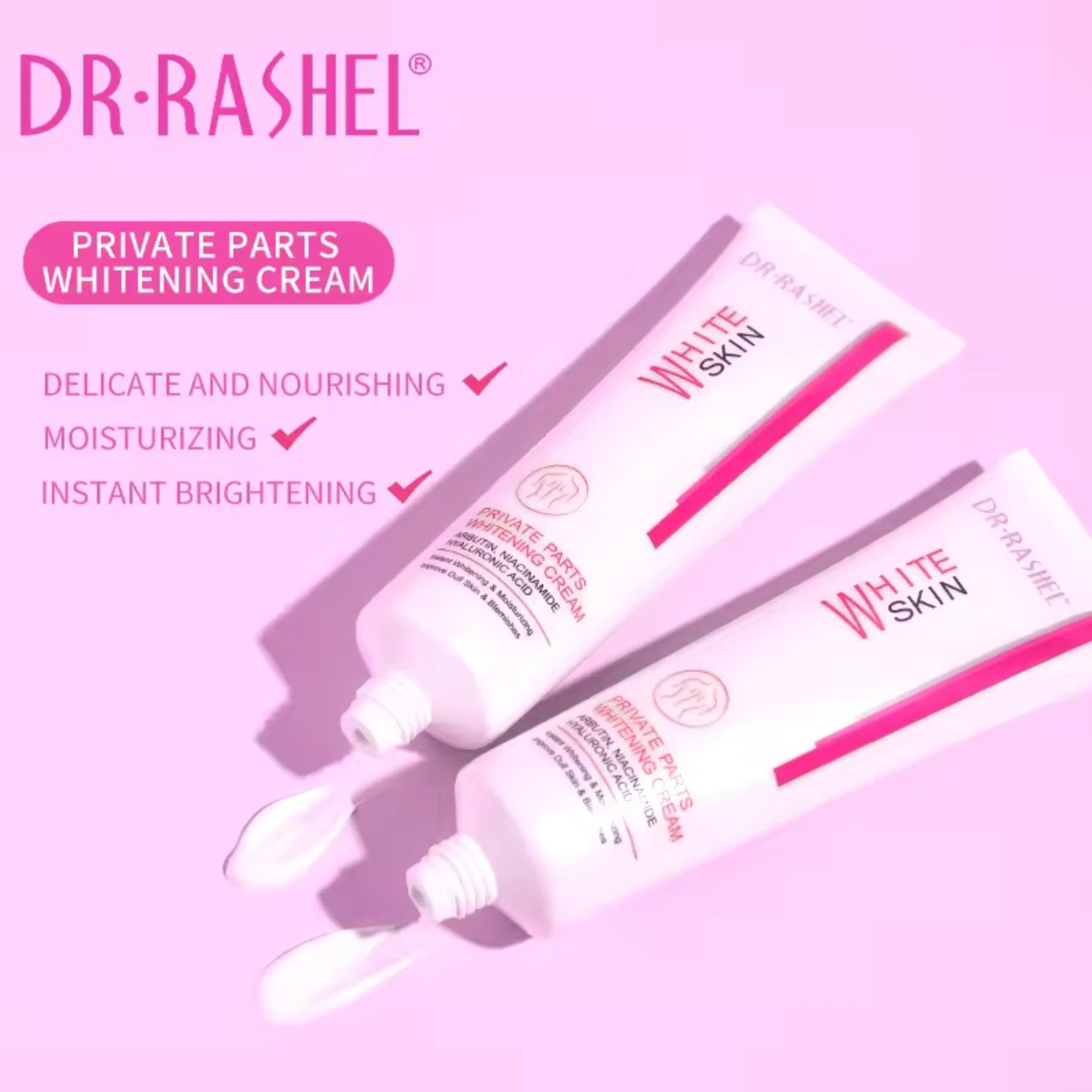 Dr Rashel Private Parts Whitening Cream - 100g