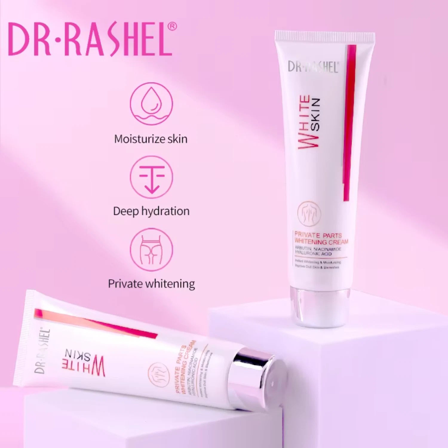 Dr Rashel Private Parts Whitening Cream - 100g