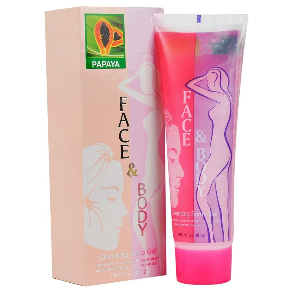 Face & Body Cleansing Scrub Gel - 100 ml