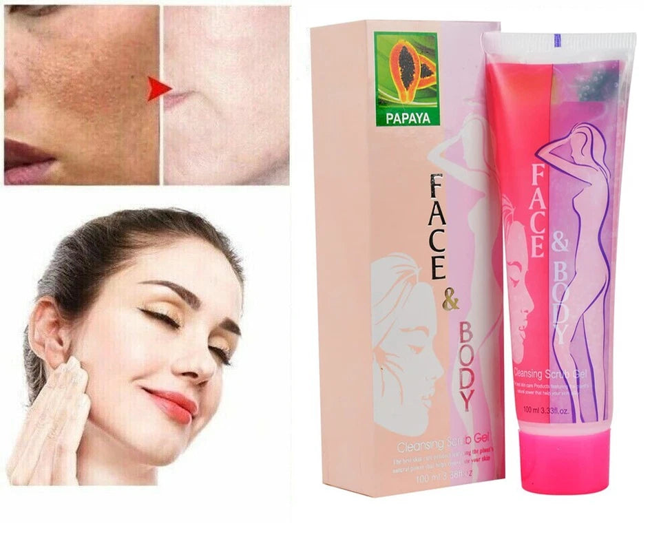 Face & Body Cleansing Scrub Gel - 100 ml